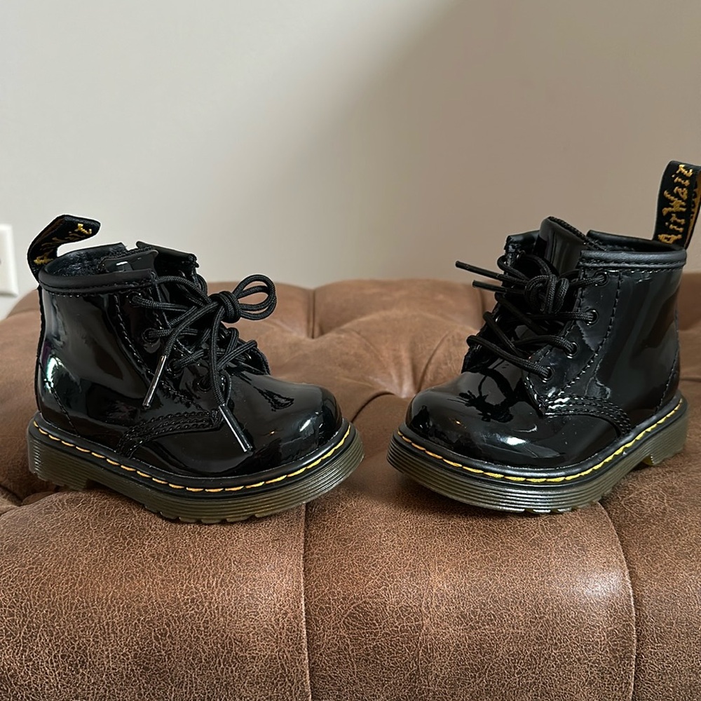 Baby/Toddler Size 5 Dr. Martens Patent Brooklee Boot